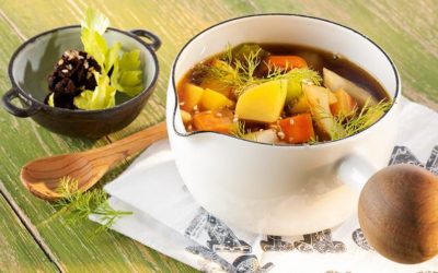 Rezept der Woche: Basische Gemüsesuppe mit Sellerie, Fenchel, Möhren und Kartoffeln