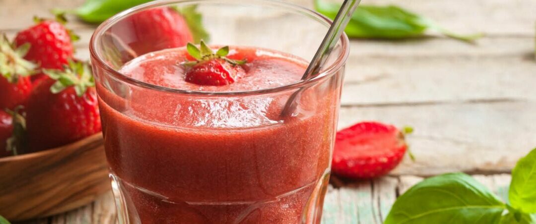 Rezept der Woche: Erdbeer-Balsamico-Drink