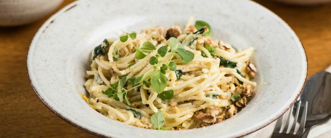 Rezept der Woche: Pasta mit Spinat und Gorgonzolasauce