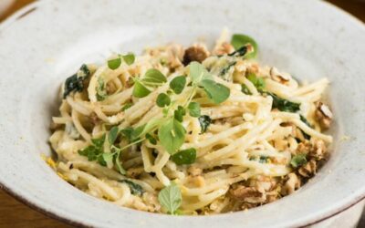 Rezept der Woche: Pasta mit Spinat und Gorgonzolasauce