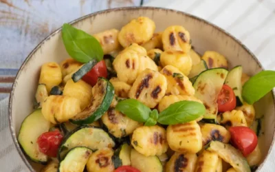 Rezept der Woche: Gnocchi-Zucchini-Feta-Pfanne
