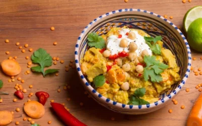 Rezept der Woche: Veganes Möhren-Lupinen-Curry