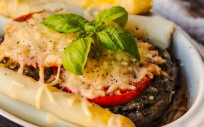 Rezept der Woche: Gratinierte Spargelsteaks