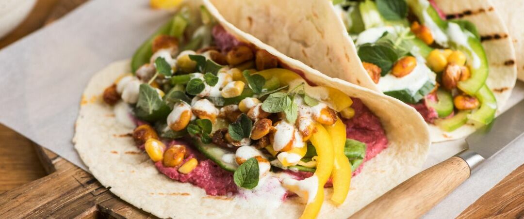 Rezept der Woche: Wraps mit Süßlupinen und Rote Bete Aufstrich