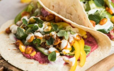 Rezept der Woche: Wraps mit Süßlupinen und Rote Bete Aufstrich