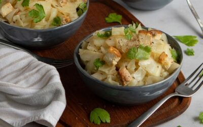 Rezept der Woche: Weißkrautsalat mit Räuchertofu