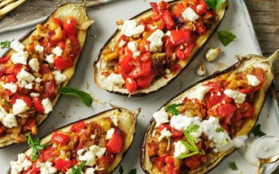 Rezept der Woche: Gefüllte Auberginen