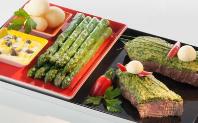 Rezept der Woche: Rindersteaks mit Kräuterkruste