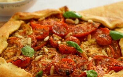 Rezept der Woche: Bunte Tomaten-Galette