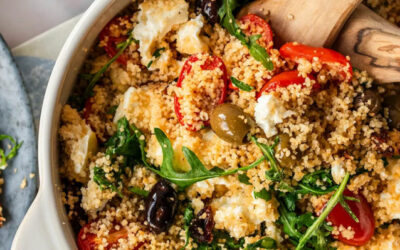 Rezept der Woche: Couscous Feta Bake